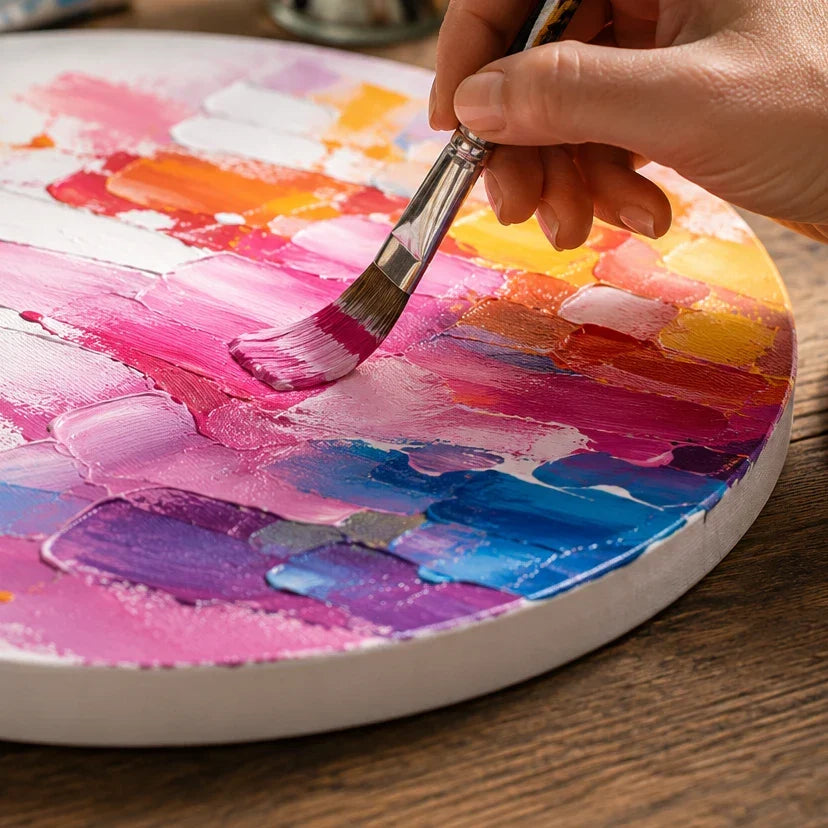 ARTMiE Round Stretched Canvas (5)
