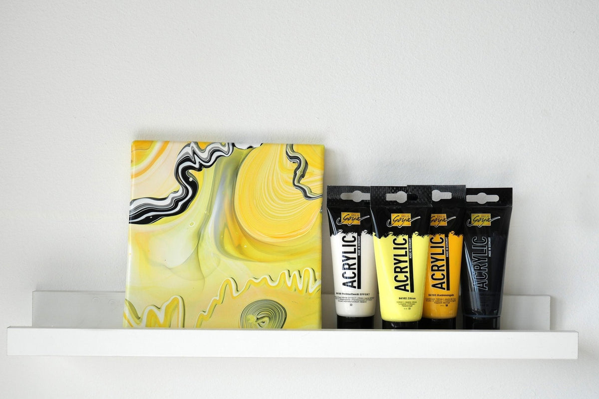Acryl-Gießen Technik Kunstwerk