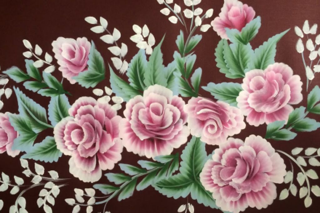 One Stroke Painting — τεχνική ζωγραφικής με μία κίνηση