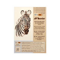 100-Sheet Cream/Gray-Brown Sketch Pad | various sizes — image 5