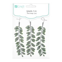 3D Decorative Branches, Set of 3