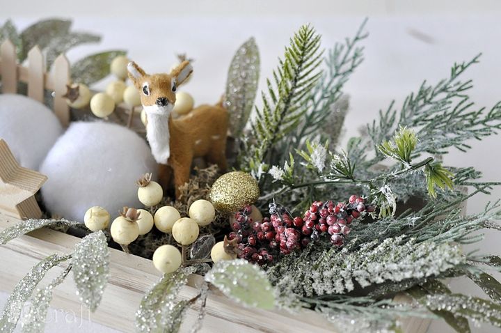 3D Decorative Golden Berry Branches