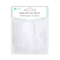 3D Double-Sided Adhesive Squares, 2 mm, 800 pcs
