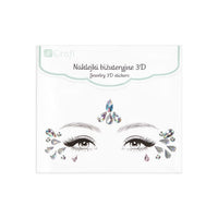 3D Face Stickers with Gems