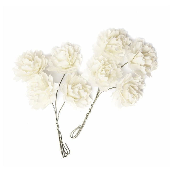 3D Paper Pastel Flowers, Set of 8 Pieces