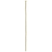 50 mm Head Pins with Flat Ends – Gold