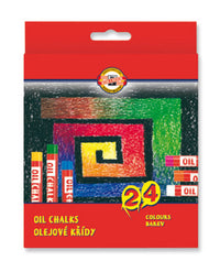 8314 Oil Pastels, 24 pcs