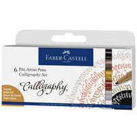 Калиграфски писалки Faber-Castell Pitt - комплект 4 бр. — изображение 1