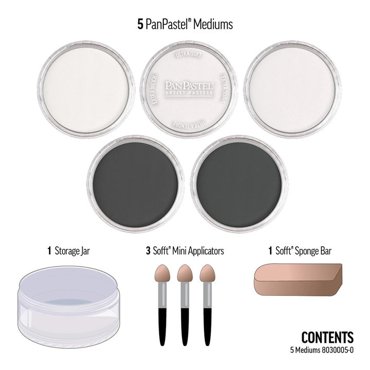 PanPastel Golden Pastel Media Set - 5 kom