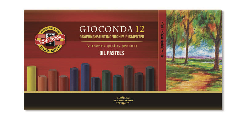 8352 Set umetničkih uljanih pastela 12kom GIOCONDA