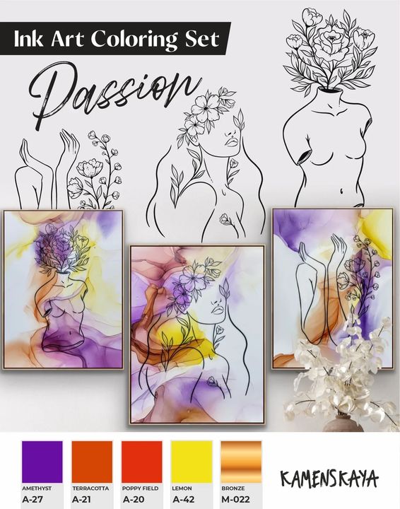 Set tinte KAMENSKAYA 'PASSION'