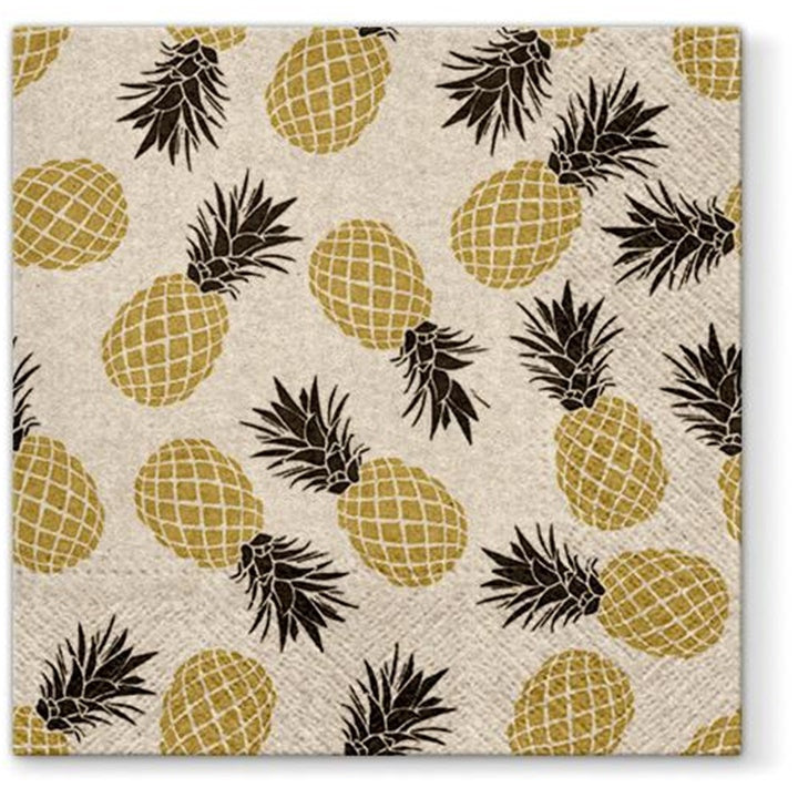 Eko salveta za dekupaž Ananas - 1 kom