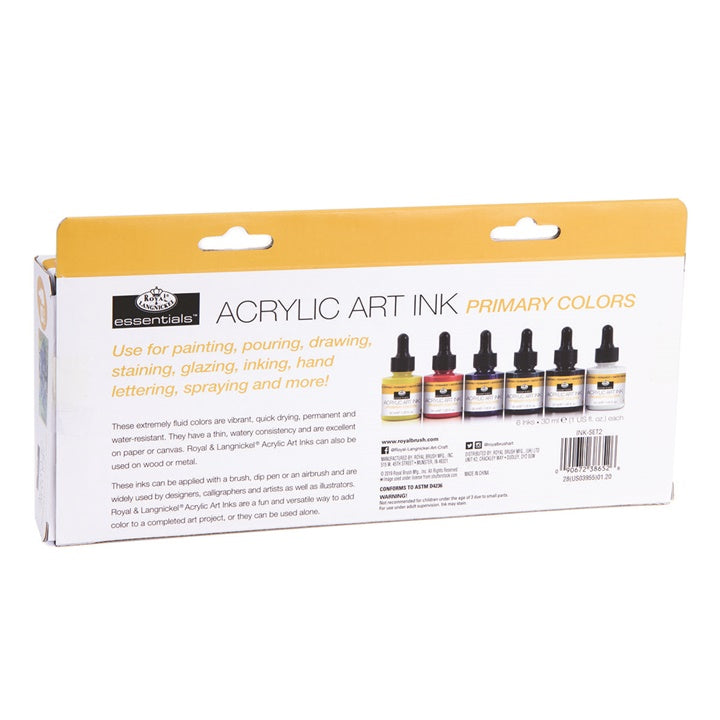 Akrilna tinta Royal & Langnickel osnovne boje 6 x 30 ml