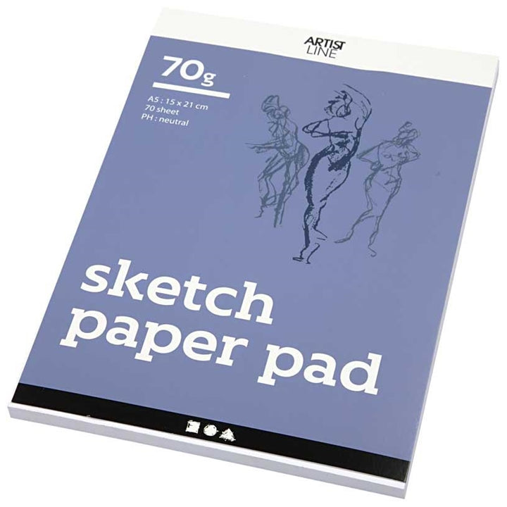 A5 Sketch Pad, 70 Sheets