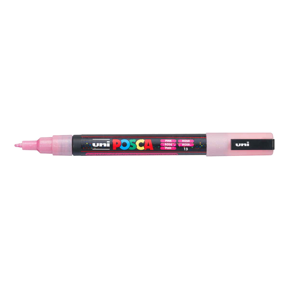 Acrylic Marker UNI POSCA PC-3ML 0.9 - 1.3 mm Glitter – pink (L13