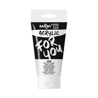 Acrylic Paint DARWI Acryl 75 ml – Black