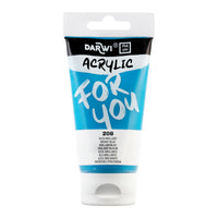 Acrylic Paint DARWI Acryl 75 ml – Bright Blue