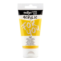 Acrylic Paint DARWI Acryl 75 ml – Titanium Yellow Medium