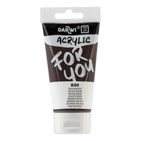 Acrylic Paint DARWI Acryl 75 ml – Van Dyck Brown