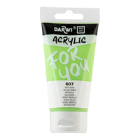 Acrylic Paint DARWI Acryl 75 ml – Yellow Green