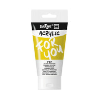 Acrylic Paint DARWI Acryl 75 ml – Yellow