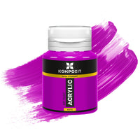 Acrylic paint Kompozit STANDART Fluorescent 20 ml – 115 Fluorescent Violet