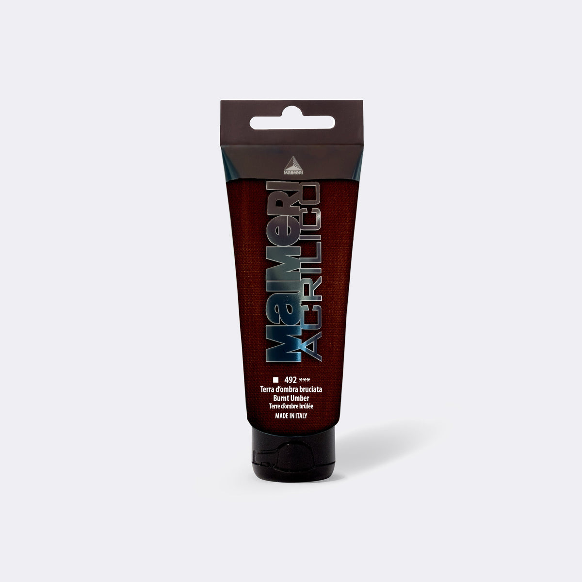 Acrylic paint MAIMERI Acrilico 200 ml | various colors – Burnt Umber