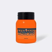 Acrylic paint Maimeri Acrilico 500 ml – Brilliant Orange