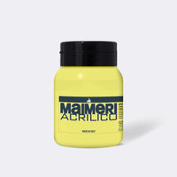 Acrylic paint Maimeri Acrilico 500 ml – Brilliant Yellow