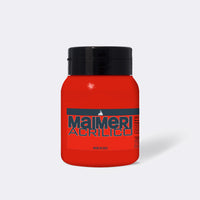 Acrylic paint Maimeri Acrilico 500 ml – Permanent Red Light