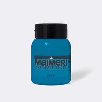 Acrylic paint Maimeri Acrilico 500 ml – Primary Cyan Blue
