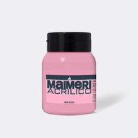 Acrylic paint Maimeri Acrilico 500 ml – Quinacridone Rose Light