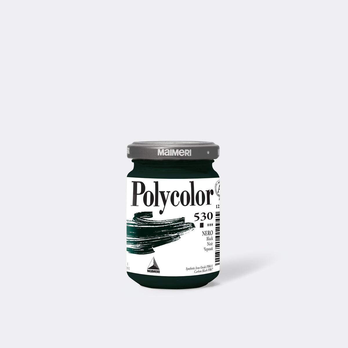 Acrylic Paint MAIMERI Polycolor 140 ml – Black