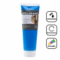 Acrylic Paint Molenaer 250 ml – Blue