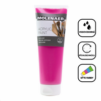 Acrylic Paint Molenaer 250 ml – Magenta