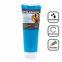 Acrylic Paint Molenaer 250 ml – Turquoise