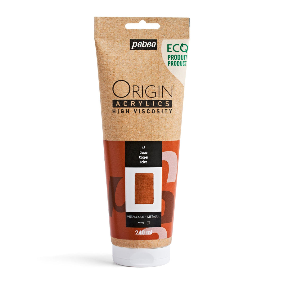 Acrylic paint PEBEO Origin 240 ml – Copper