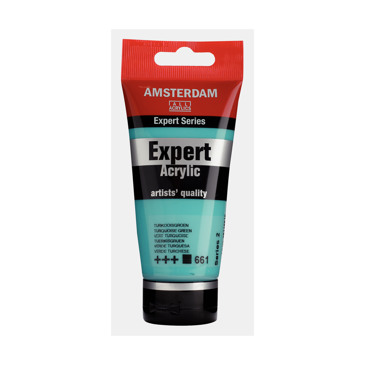 Acrylic Paint ROYAL TALENS Amsterdam Expert 75 ml – Turquoise Green