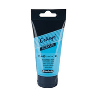 Acrylic paint Schmincke College Acrylic 75 ml – 440 Azure Blue Light