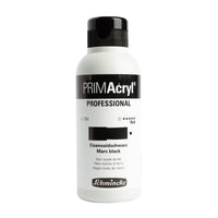 Acrylic Paint Schmincke PRIMAcryl Professional 250 ml – 796 Mars black fluid