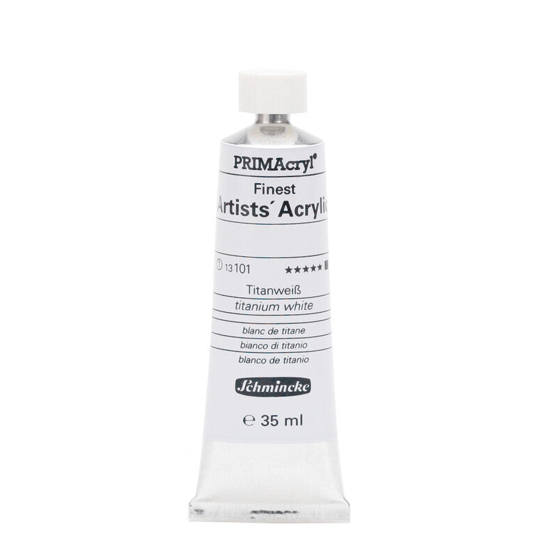 Acrylic Paint Schmincke PRIMAcryl Professional 35 ml – 101 Titanium white