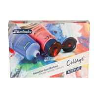 Acrylic Paint Set Schmincke College Acrylic – Cardboard Set 5 x 75 ml