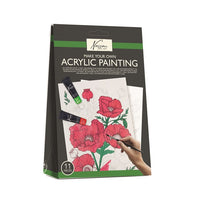 Acrylic Painting Set - Flowers