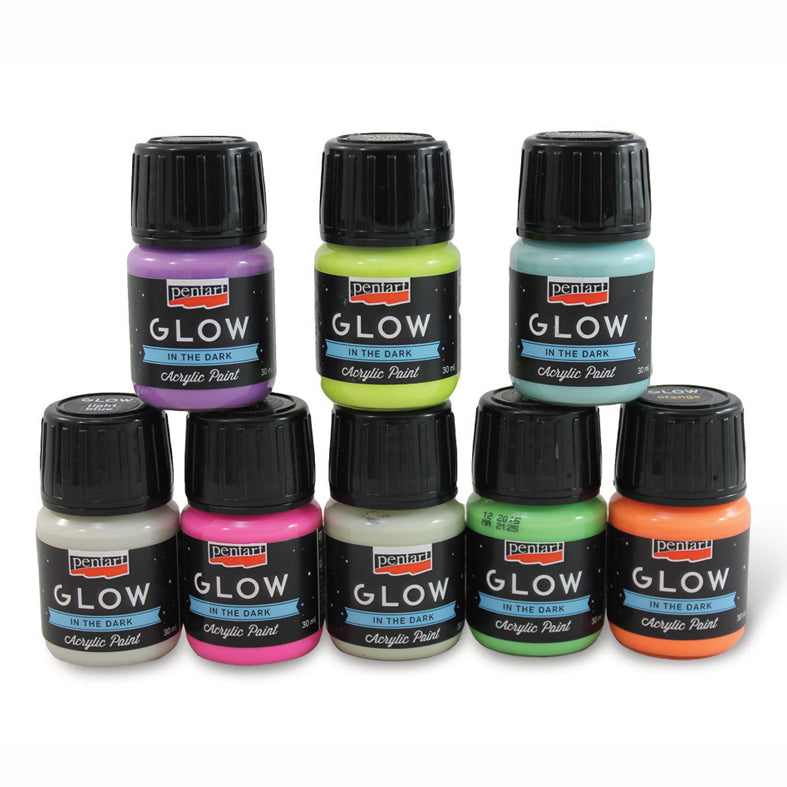 Acrylic Phosphorescent Paint 30 ml | various colors, image 1