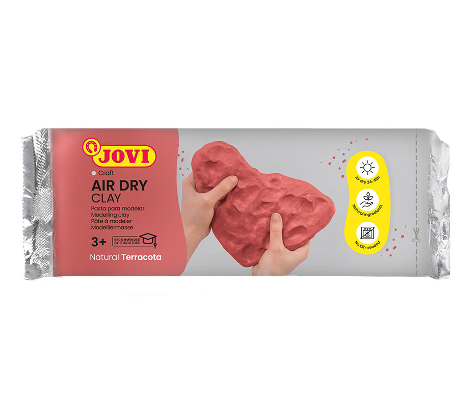 Air-Drying Modelling Clay JOVI 500 g - choose – brown