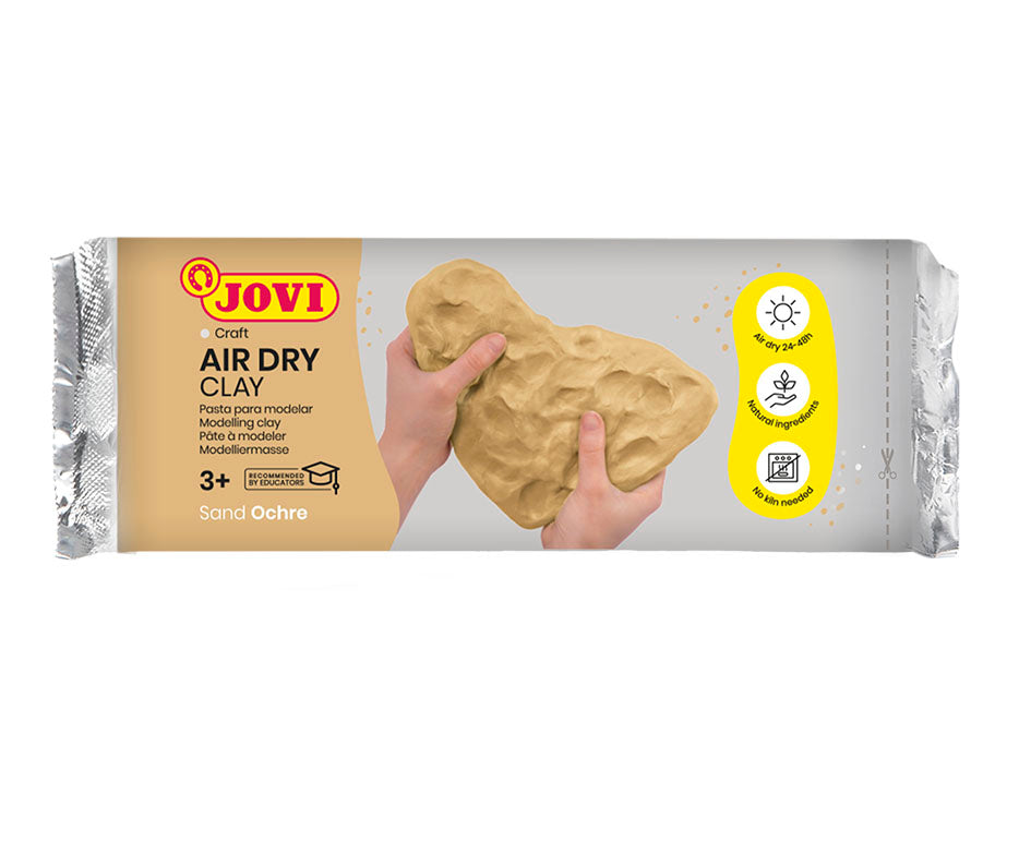 Air-Drying Modelling Clay JOVI 500 g - choose – ocher