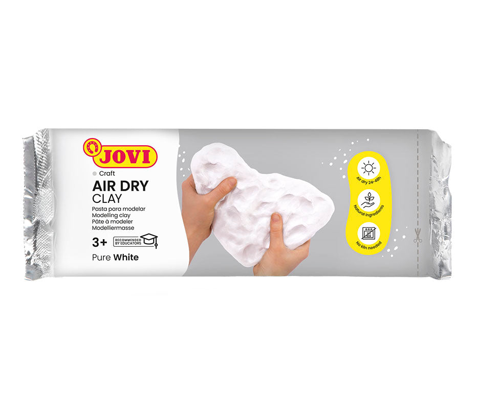 Air-Drying Modelling Clay JOVI 500 g - choose – white