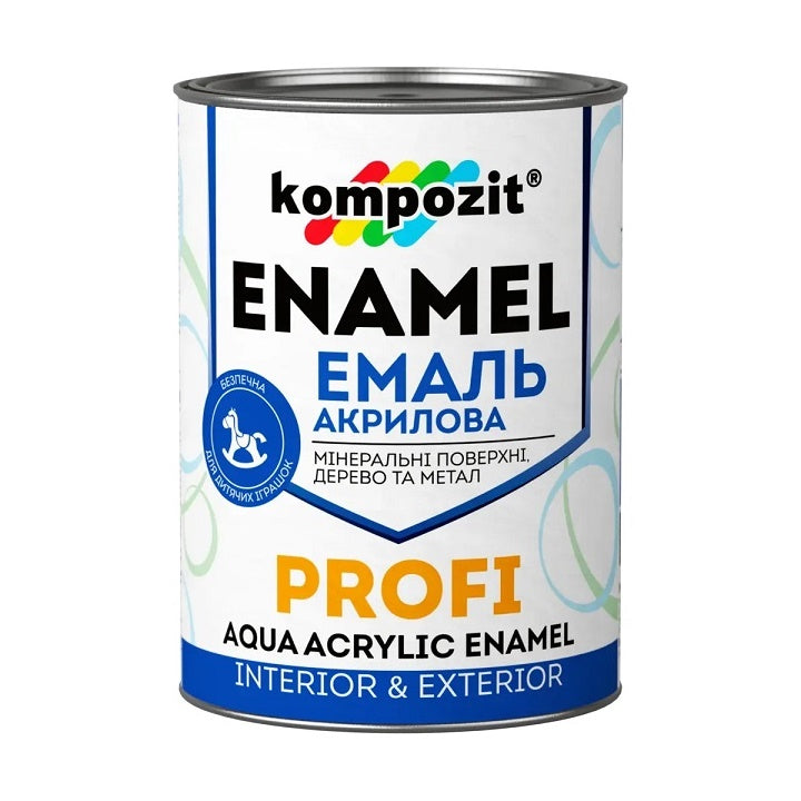 Акрилен емайл KOMPOZIT PROFI Silky Matt 10 л — изображение 3