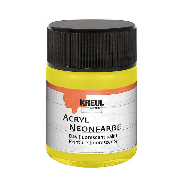 Акрилна боя KREUL FLUORESCENT 50 ml - 20x30 cm — изображение 2
