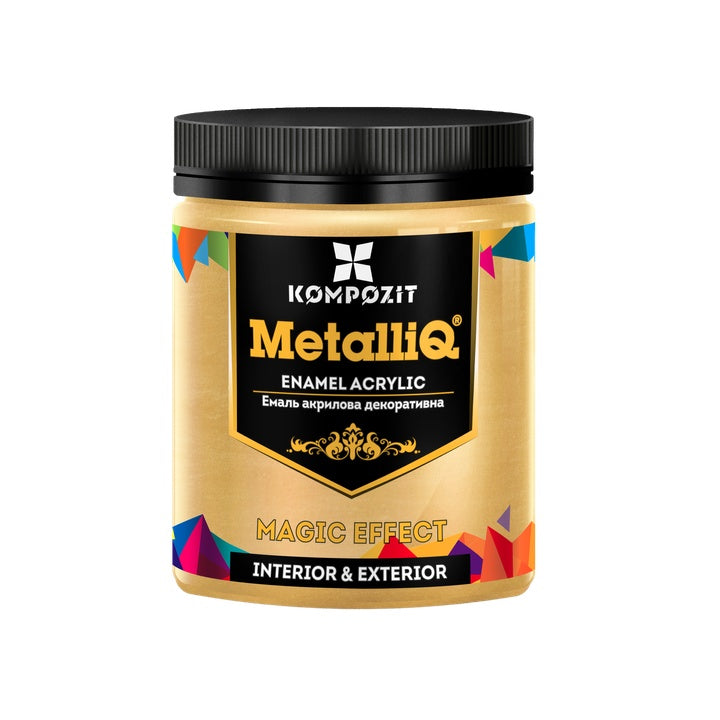 Акрилна боя MetalliQ Composite Metallic 500g — изображение 3